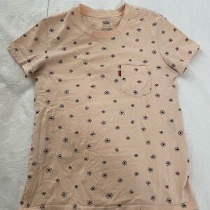 Levi's Light Pink Floral Women’s Tee